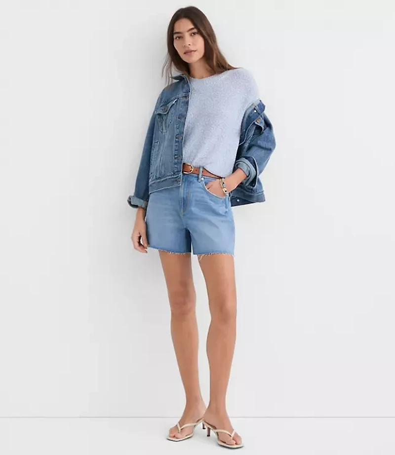 Ribtrim Wedge Sweater