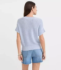 Ribtrim Wedge Sweater