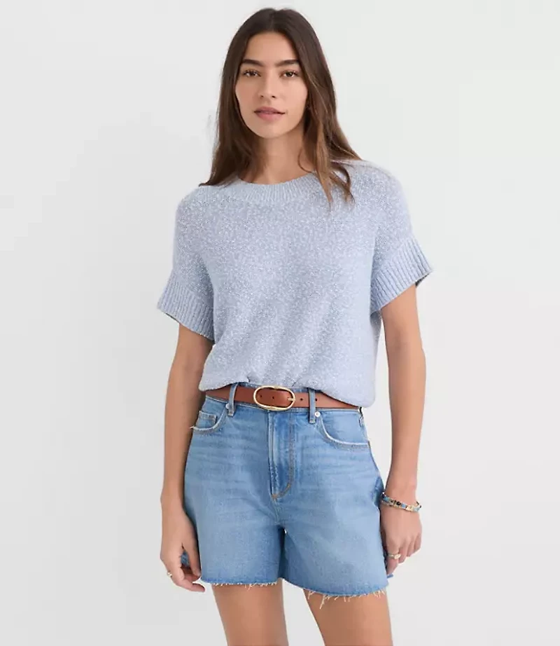 Ribtrim Wedge Sweater