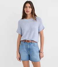 Ribtrim Wedge Sweater