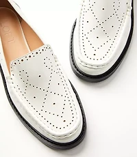 Perforated Loafers