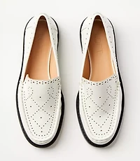 Perforated Loafers