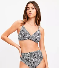 LOFT Beach Spiral Twist Bikini Top