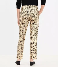 Petite Riviera Slim Pants in Cheetah Print