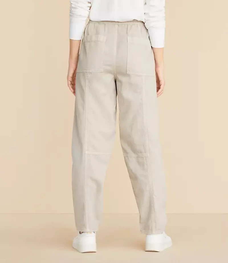 Petite Lou & Grey Barrel Utility Pants