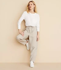 Petite Lou & Grey Barrel Utility Pants