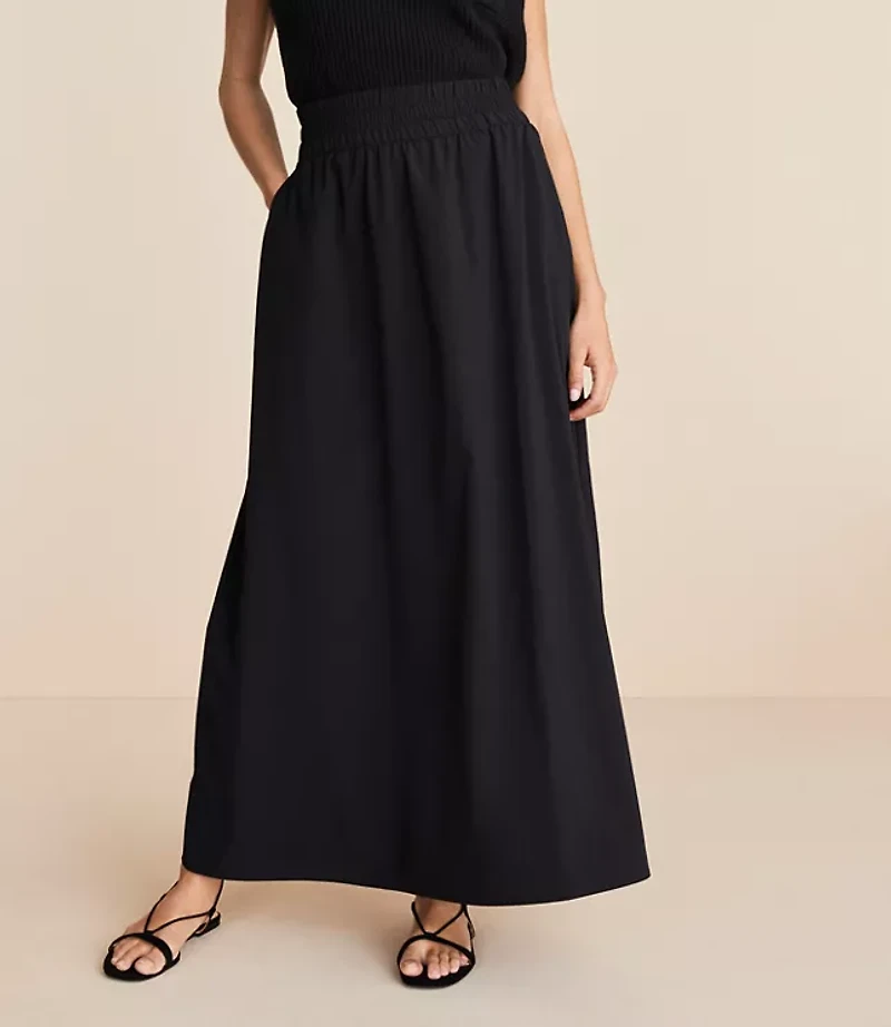 Lou & Grey Wanderweave Maxi Pocket Skirt