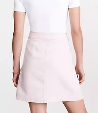 Petite LOFT Versa Pure Spun Mini Pocket Skirt