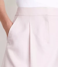 Petite LOFT Versa Pure Spun Mini Pocket Skirt