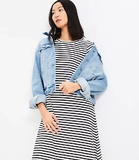 Striped Maxi Tee Dress