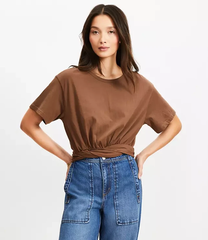 Twist Hem Tee