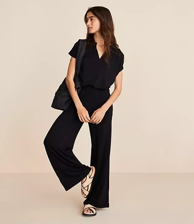 Lou & Grey Signaturesoft Wide Leg Pants