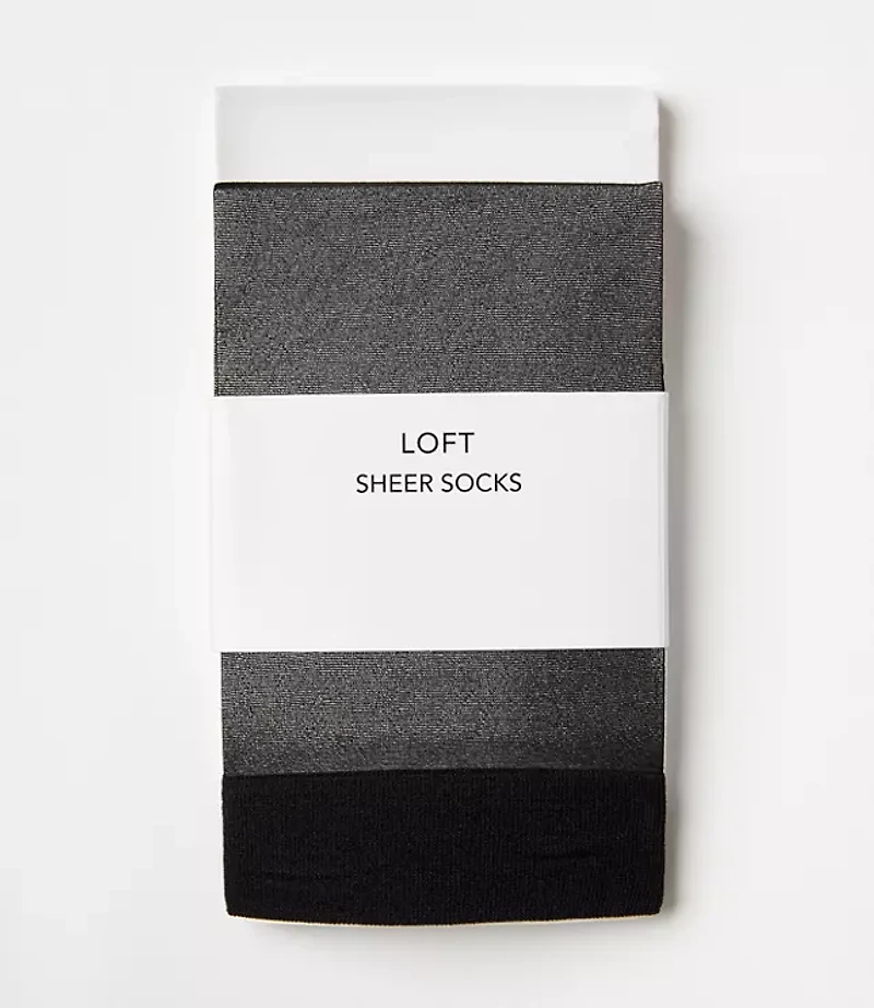 Sheer Ankle Sock Set
