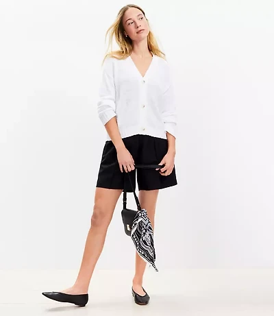 Petite Easy V-Neck Cardigan