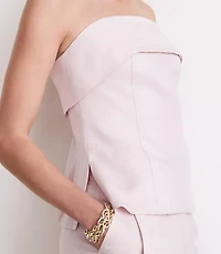 LOFT Versa Pure Spun Foldover Strapless Top