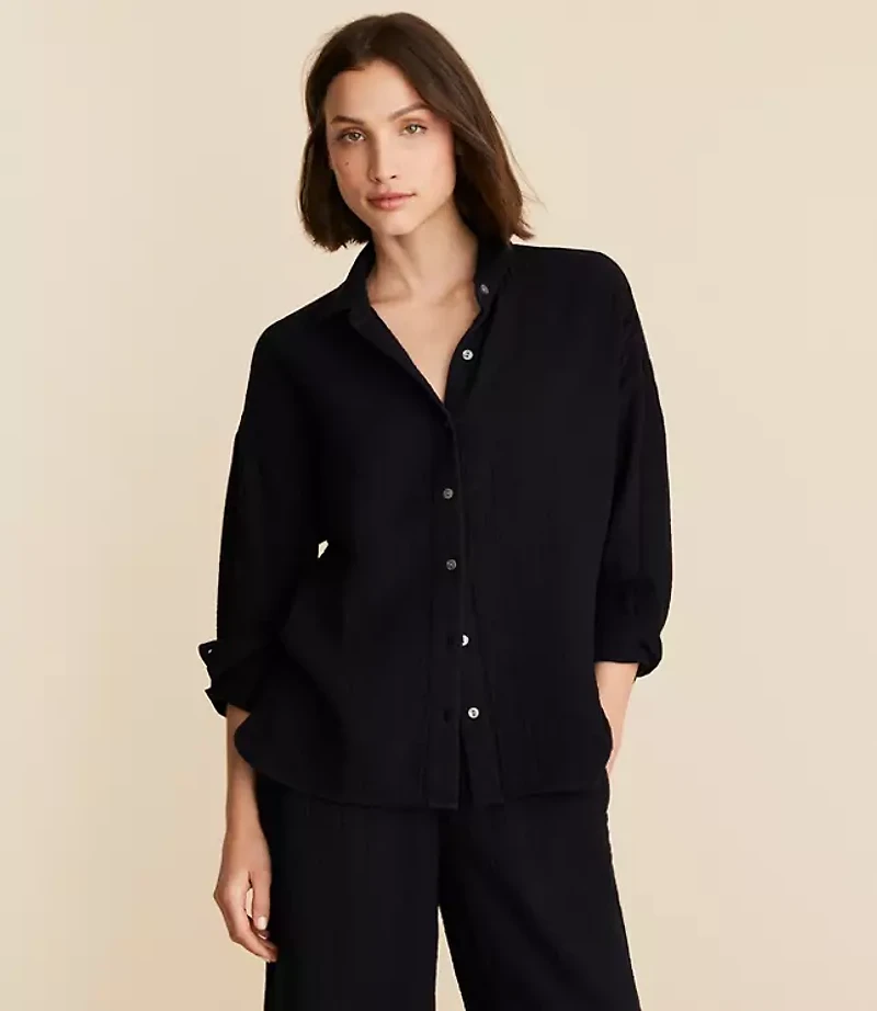 Petite Lou & Grey Triple Cloth Shirt