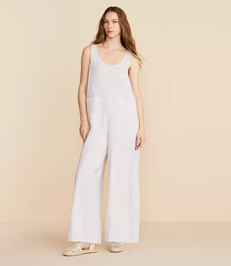 Lou & Grey Linen Cotton Jumpsuit