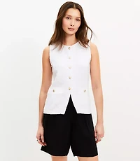 Tweed Pocket Vest