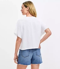 Petite Airy Relaxed Tee