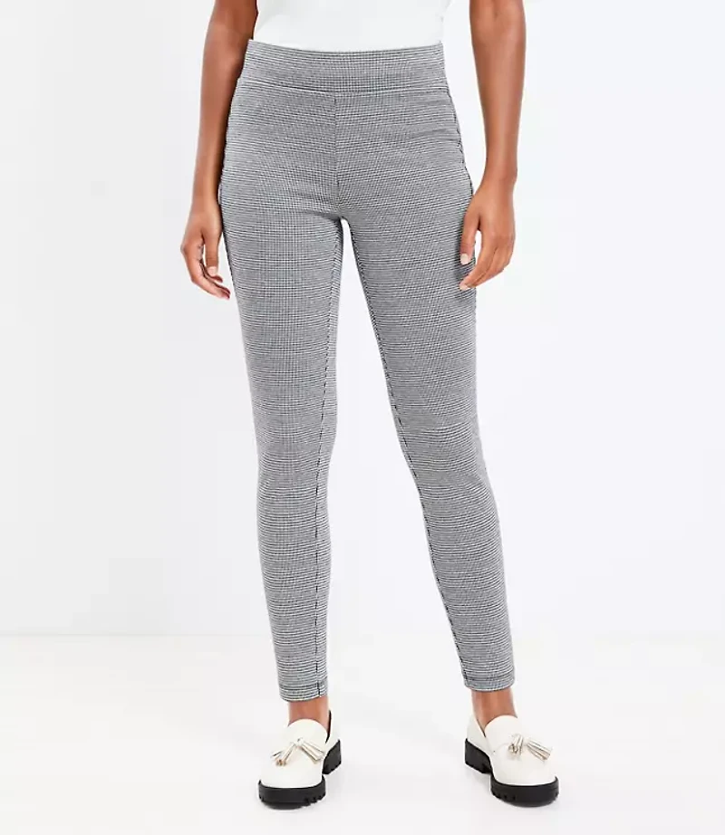 Micro Houndstooth Leggings