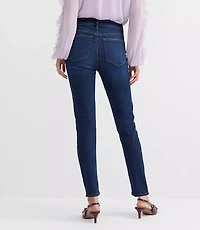 Mid Rise Skinny Jeans Vintage Dark Wash