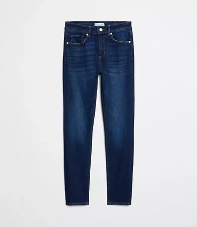Mid Rise Skinny Jeans Vintage Dark Wash