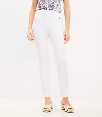 Tall Button Trim Pocket Sutton Skinny Pants