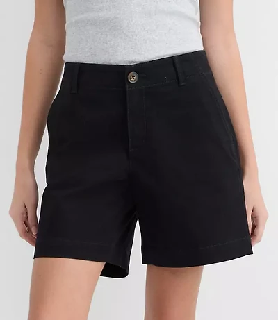 Petite Curvy Monroe Chino Shorts