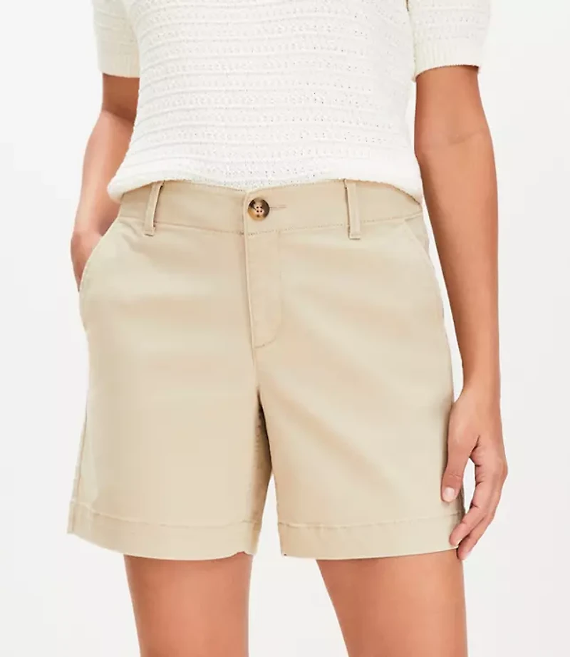 Petite Monroe Chino Shorts