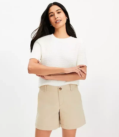 Petite Monroe Chino Shorts