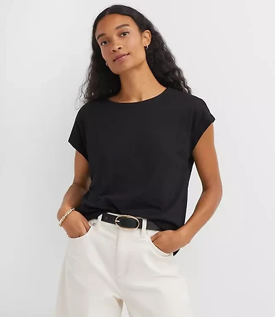Petite Modern Wedge Tee