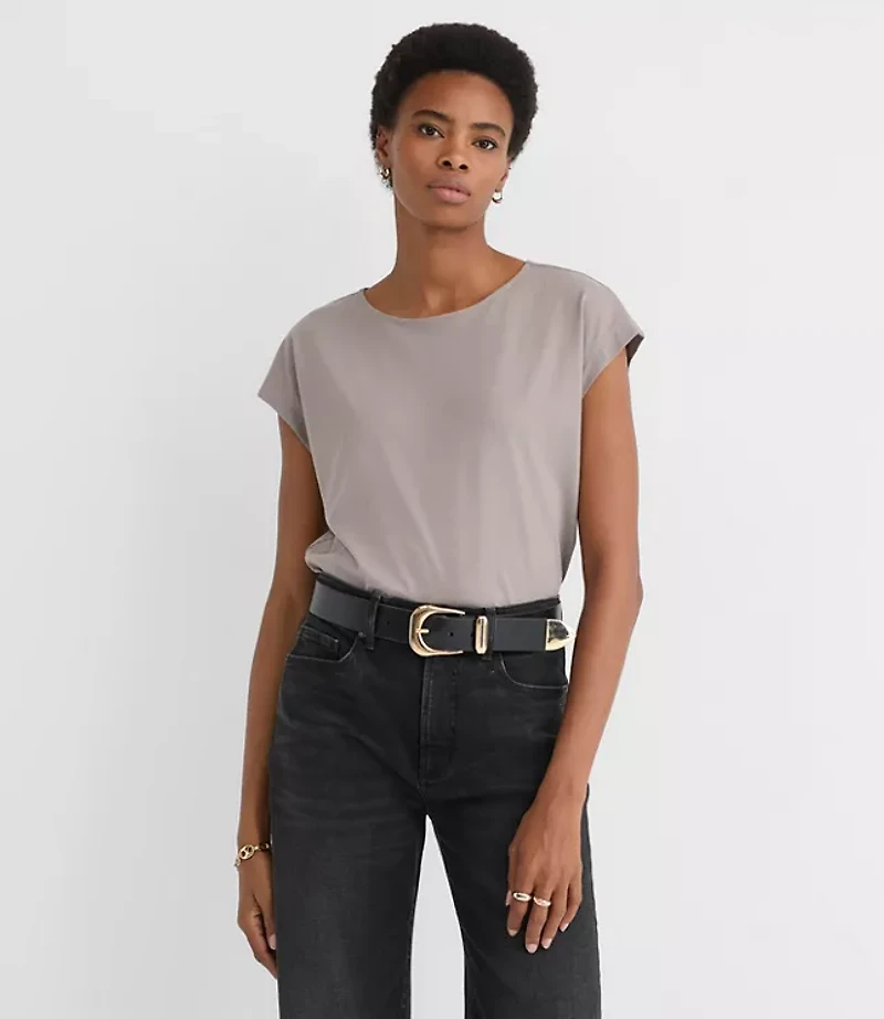 Petite Modern Wedge Tee