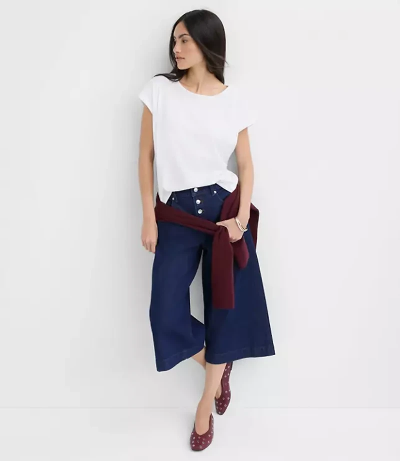 Petite Modern Wedge Tee