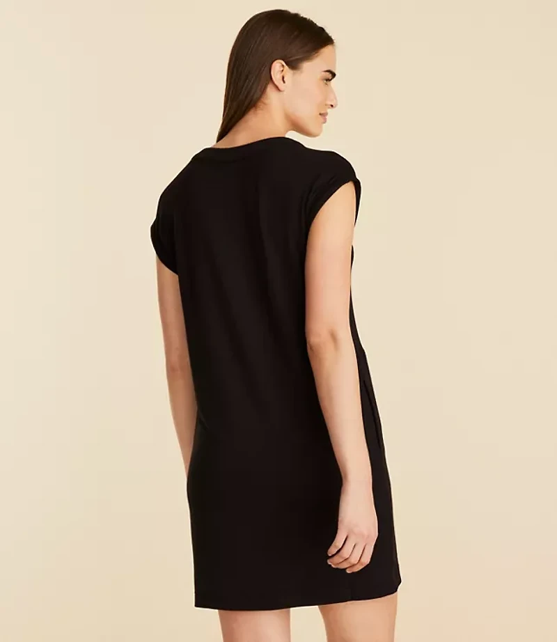 Petite Lou & Grey Signaturesoft Henley Pocket Dress