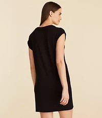 Petite Lou & Grey Signaturesoft Henley Pocket Dress