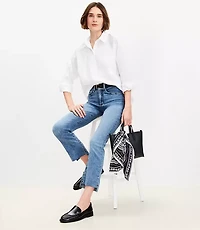 Cotton Blend Everyday Oversized Pocket Shirt