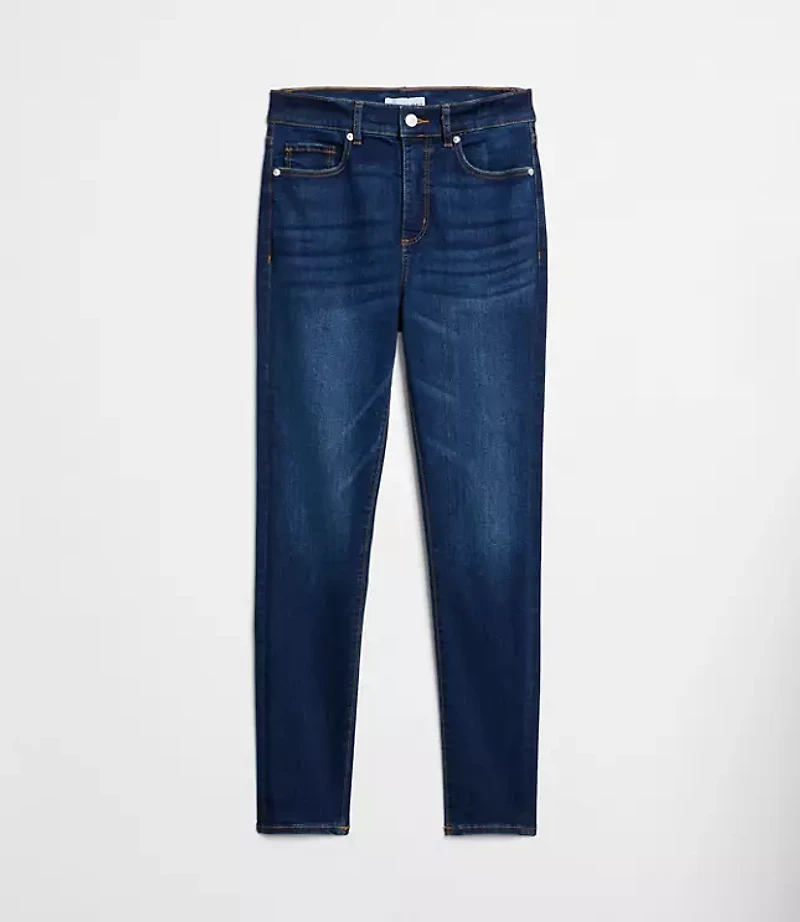 High Rise Skinny Jeans Vintage Dark Wash