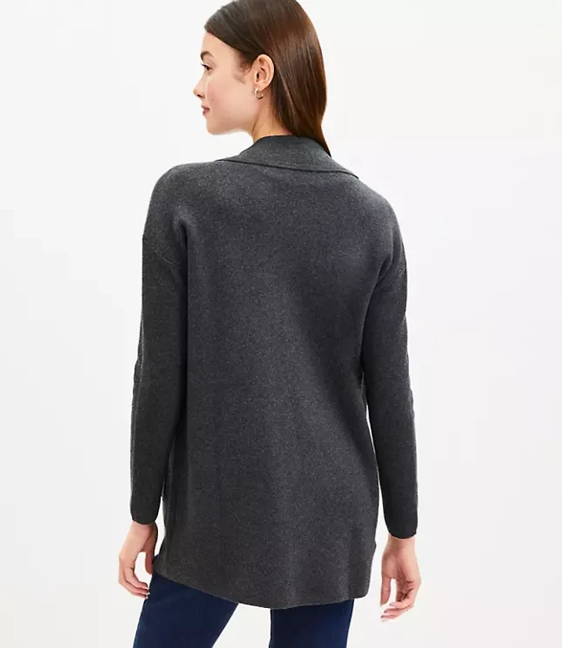 Relaxed Pocket Sweater Blazer