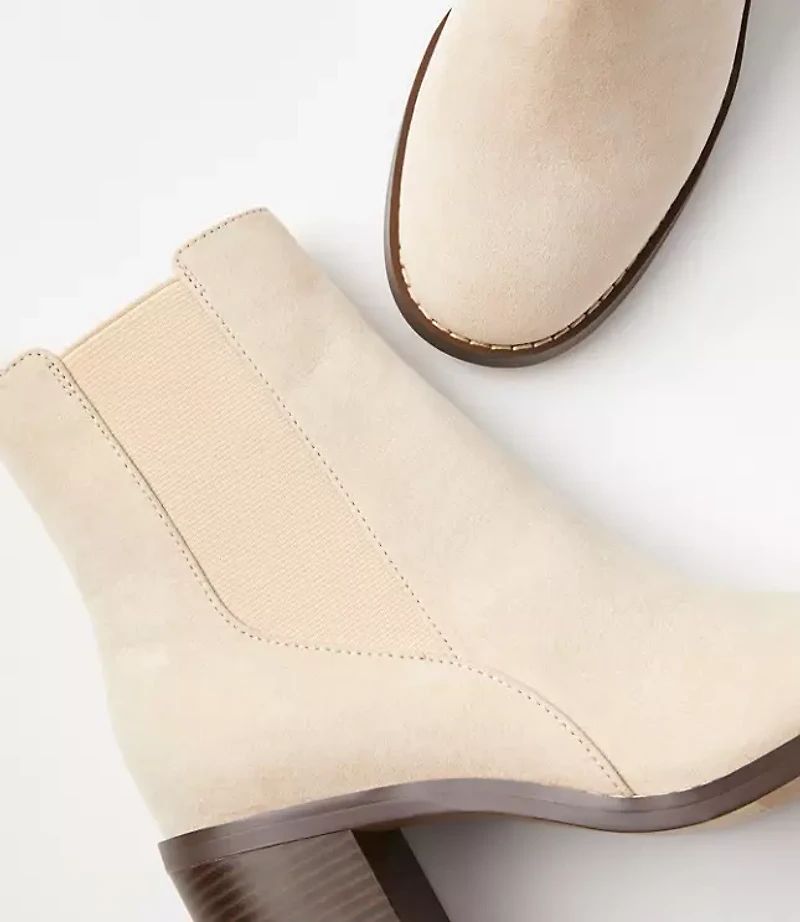 Block Heel Chelsea Boots
