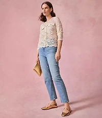 High Rise Slim Jeans in Mid Vintage Wash