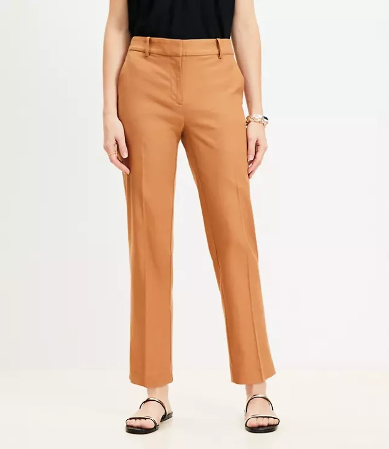 Petite Riviera Slim Pants Linen Blend
