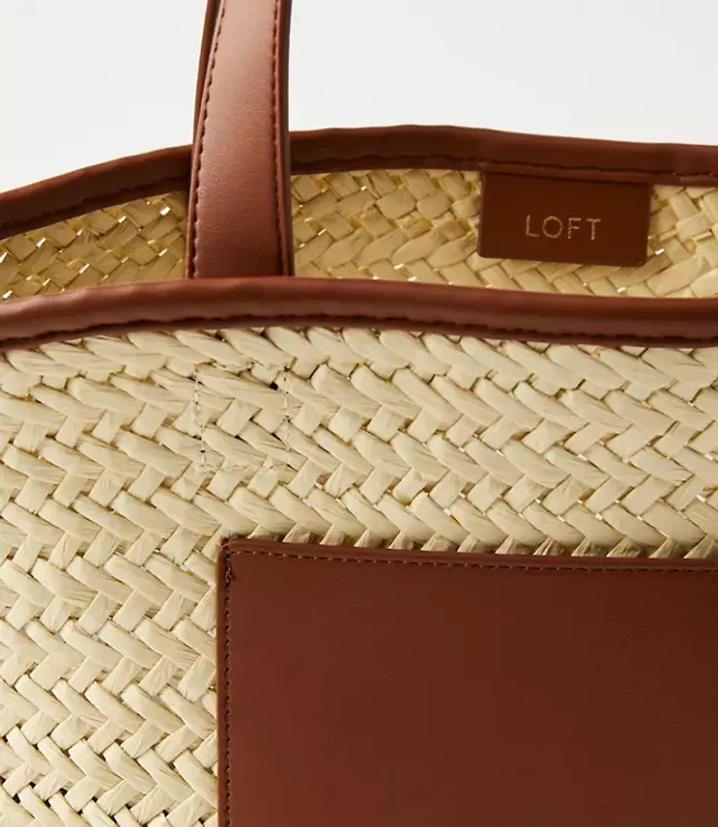 Straw Basket Tote