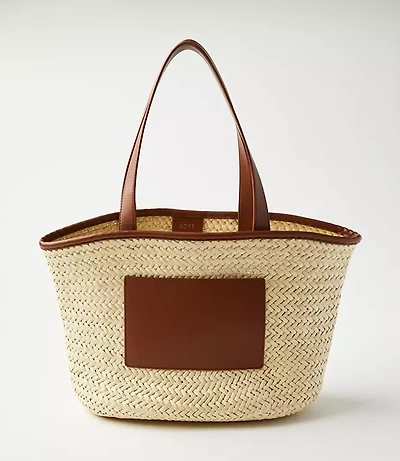 Straw Basket Tote