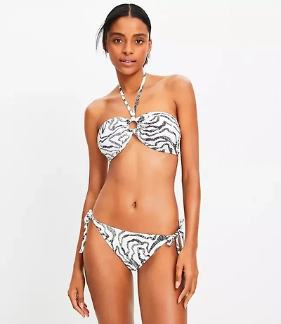 LOFT Beach Ripple String Bikini Bottom