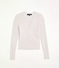 LOFT Versa Ribbed Wrap Sweater