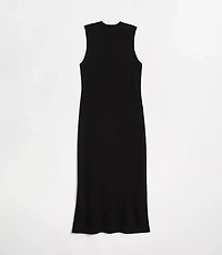 LOFT Versa Sleeveless Mock Neck Midi Sweater Dress