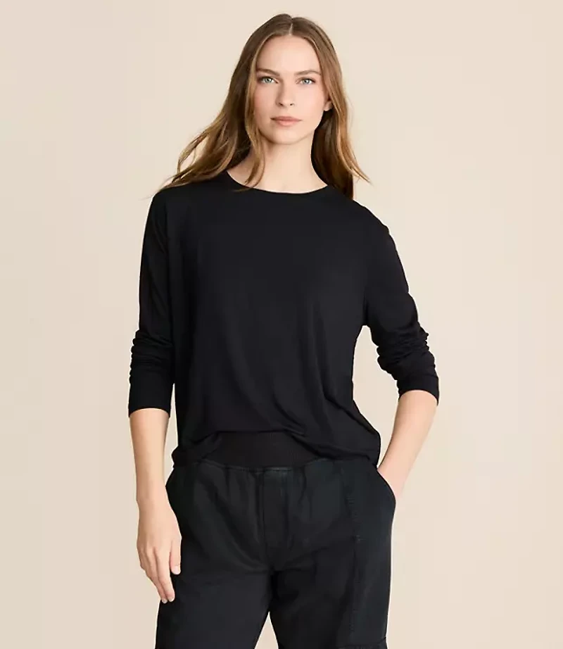 Lou & Grey Essential Modal Long Sleeve Tee