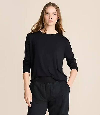 Lou & Grey Essential Modal Long Sleeve Tee