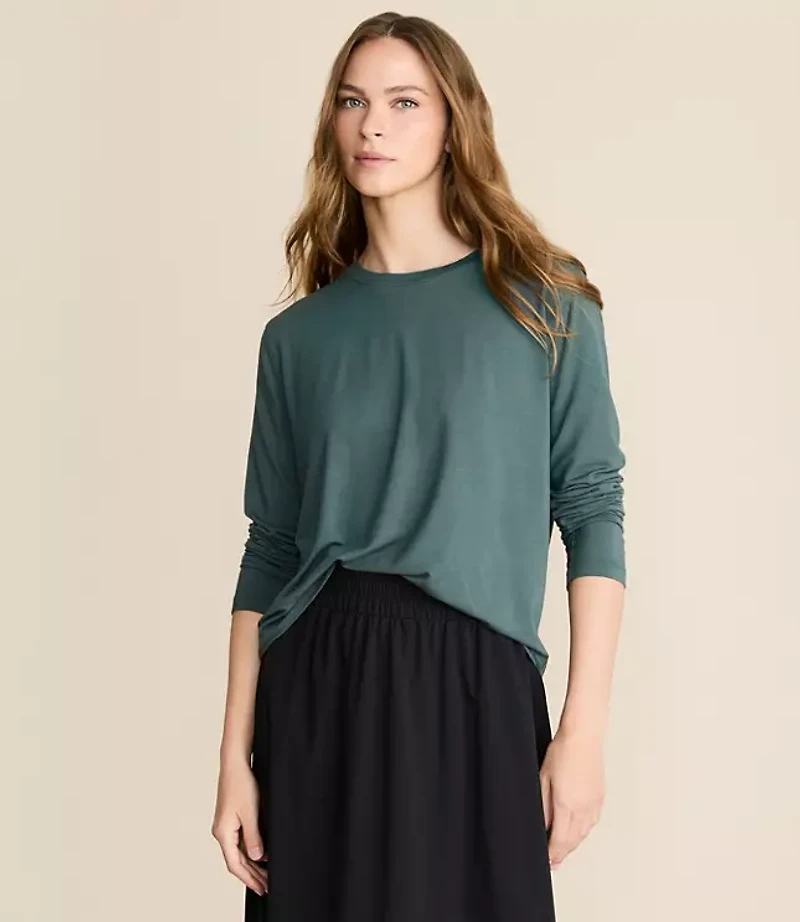 Lou & Grey Essential Modal Long Sleeve Tee