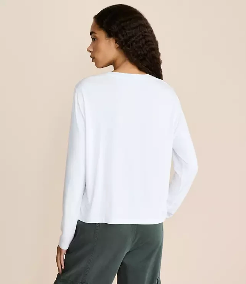 Lou & Grey Essential Modal Long Sleeve Tee